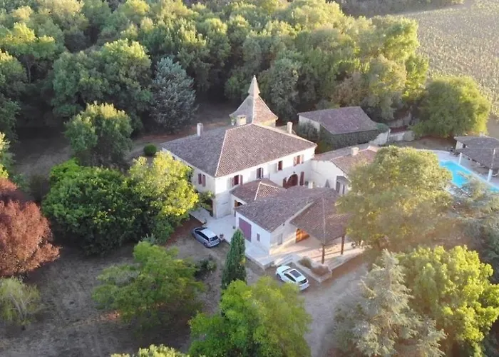 ヴィラ Domaine Du Bile - Piscine Et Jacuzzi Prives